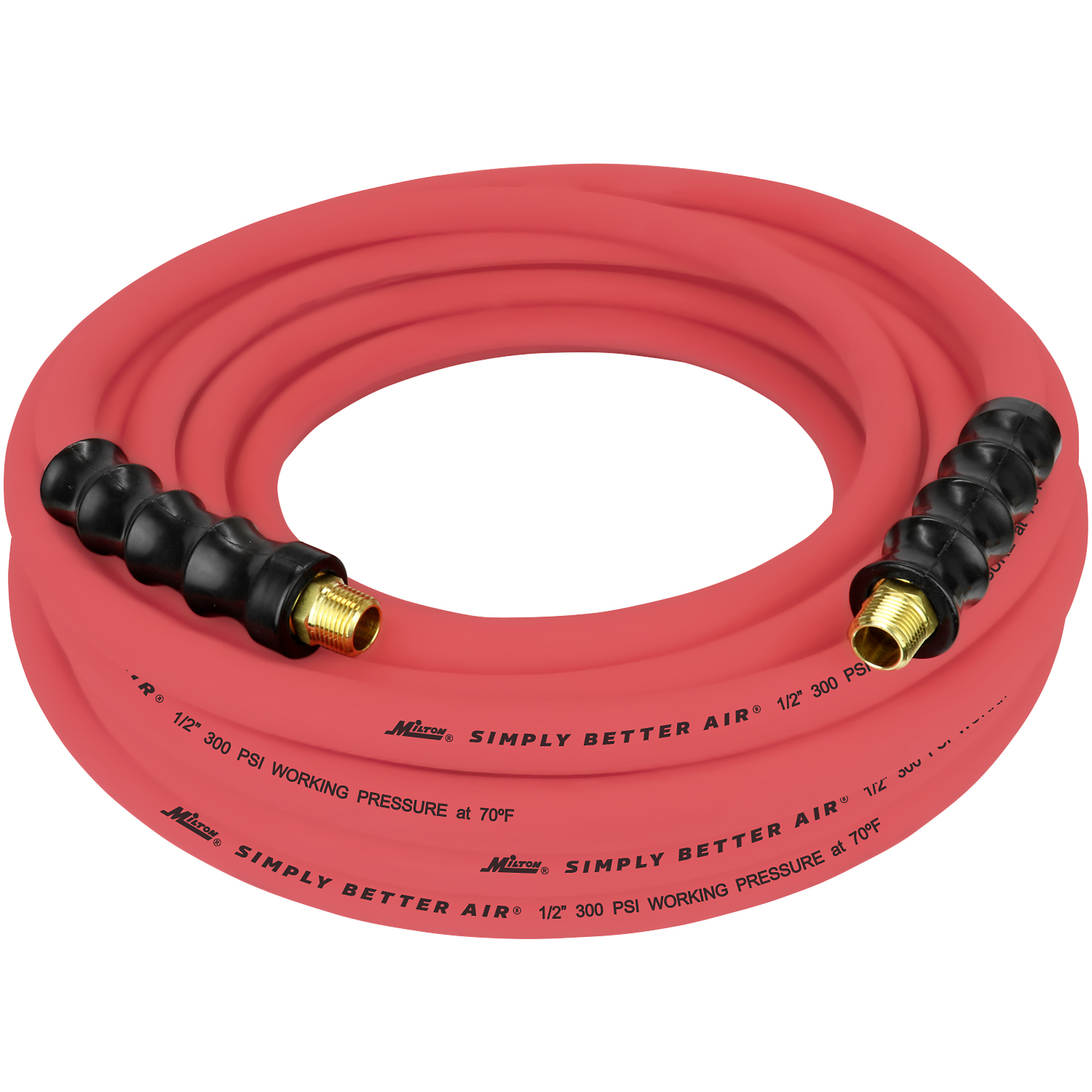 Milton, 1/2in. x 50ft. ULR Hose (w/ 3/8in. NPT ends), Model# ULR125038-A
